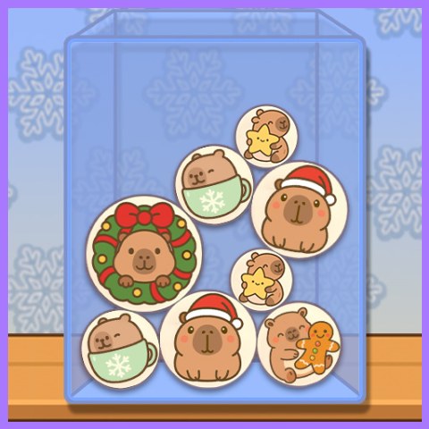 Capybara Xmas Merge