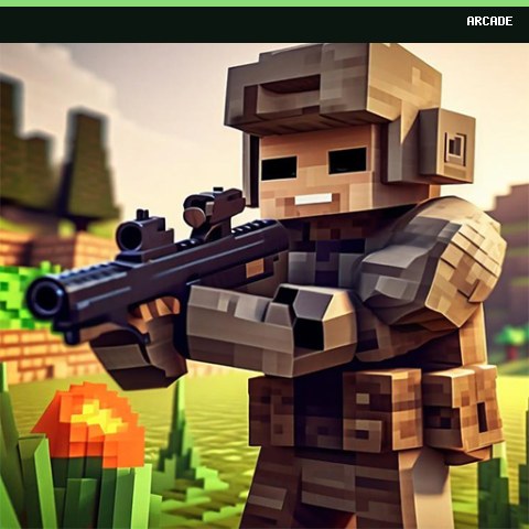 Pixel Village Battle 3D.IO