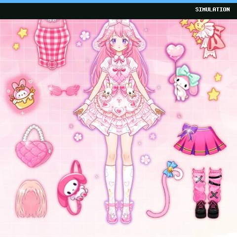 Idol Livestream: Doll Dress Up