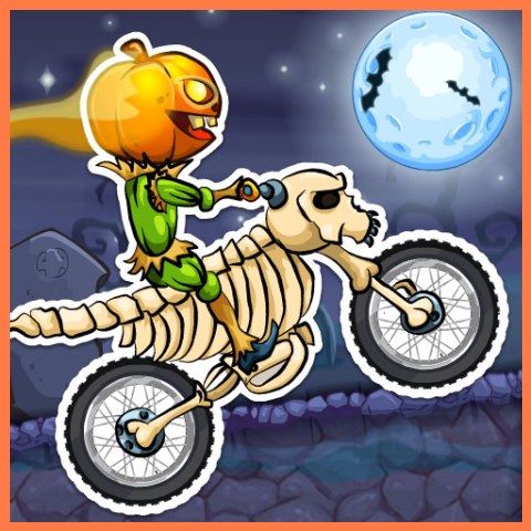 Moto X3M Spooky Land