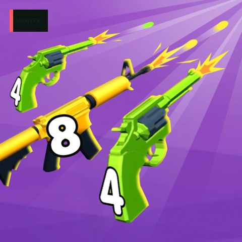Merge 2048 Gun Rush